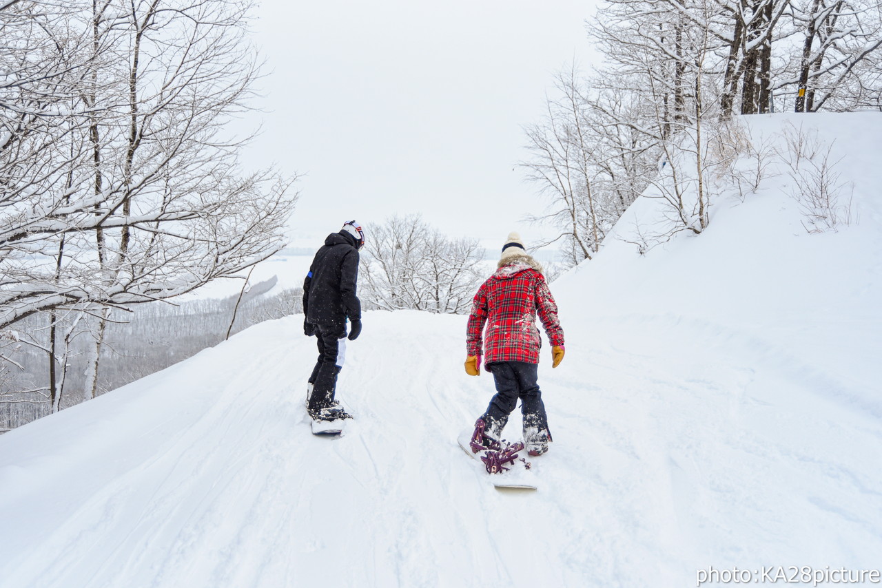 新嵐山スカイパーク・メムロスキー場　十勝エリアに待望の大雪＆パウダースノーがやって来た！歓喜のノートラックライディング(^^)v